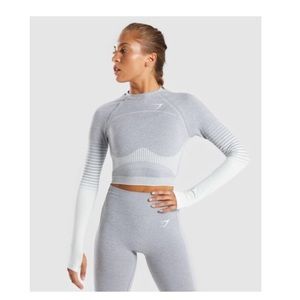 Amplify GYMSHARK long sleeve crop top/leggings